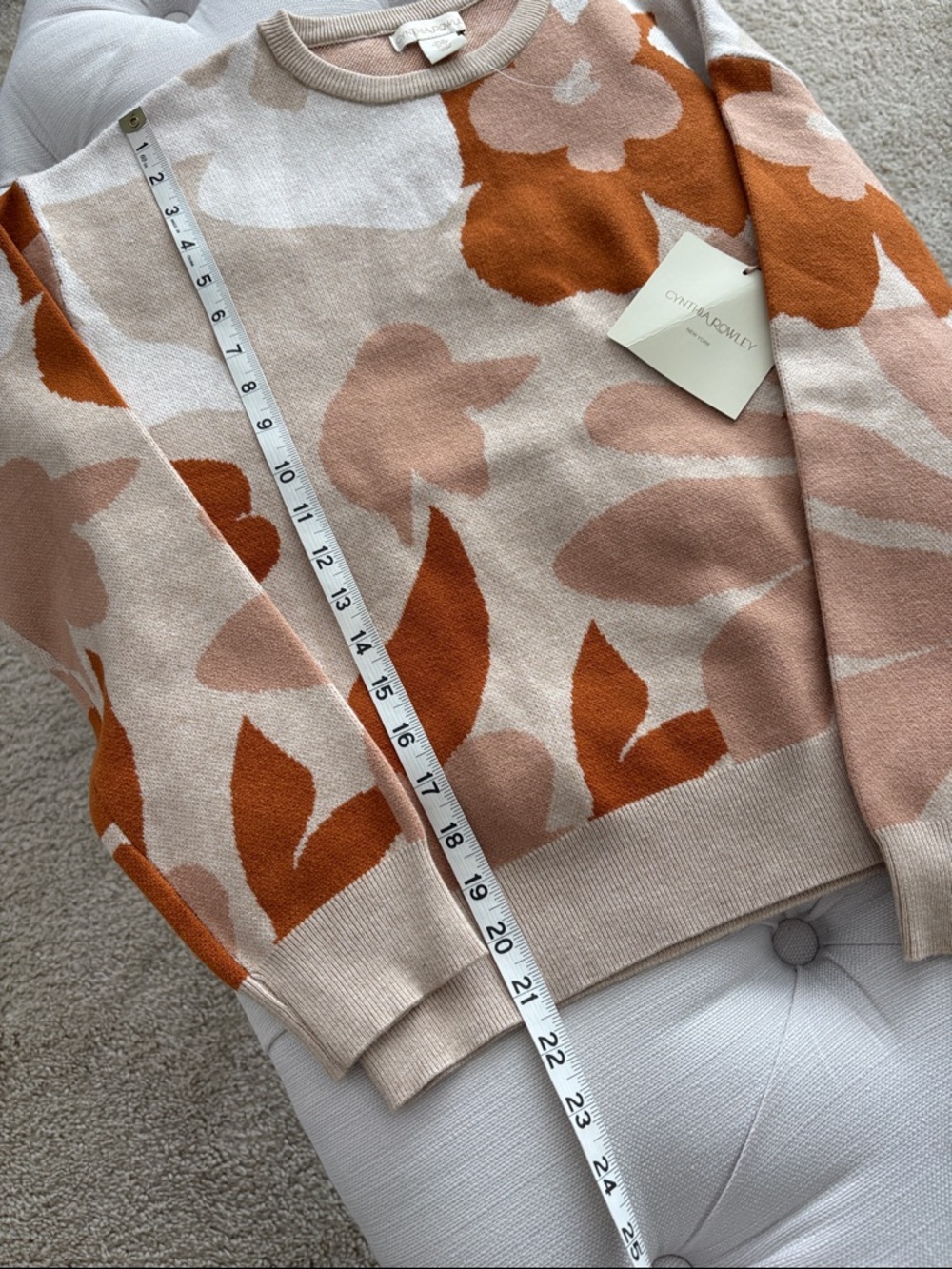 CYNTHIA ROWLEY sweater - Picture 7 of 8